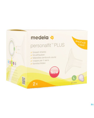 Medela teterelle personal fit plus   l 27mm 1paire
