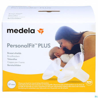 Medela teterelle personal fit plus   l 27mm 1paire