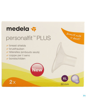Medela teterelle personal fit plus  xl 30mm 1paire