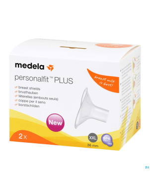 Medela teterelle personal fit plus xxl 36mm 1paire