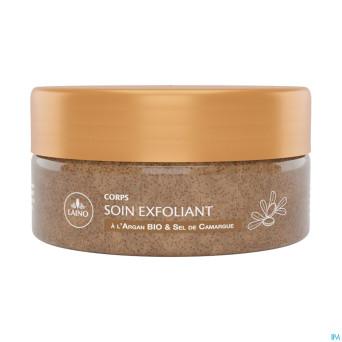 Laino soin exfoliant argan bio+sel camarg. pot150g