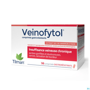 Veinofytol gastro resist    comp 98x50mg