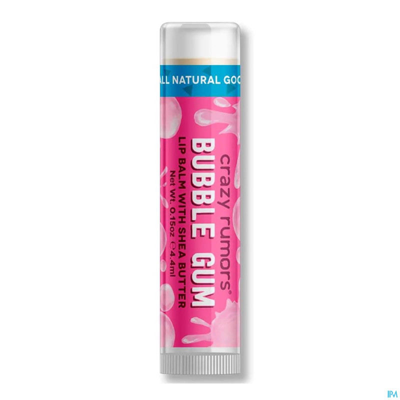 Crazy rumors baume levres bubble gum 4,25g