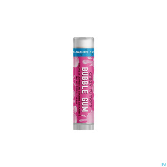 Crazy rumors baume levres bubble gum 4,25g