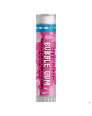 Crazy rumors baume levres bubble gum 4,25g