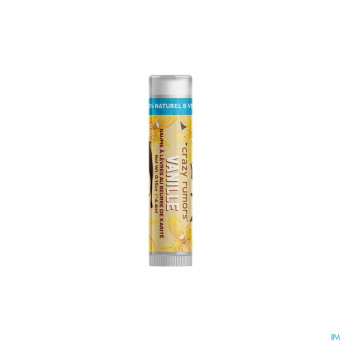 Crazy rumors baume levres vanille des iles 4,25g