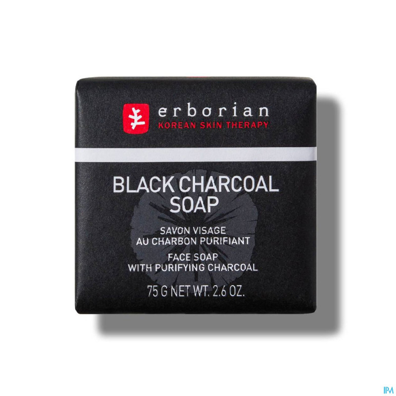 Erborian black soap 75g