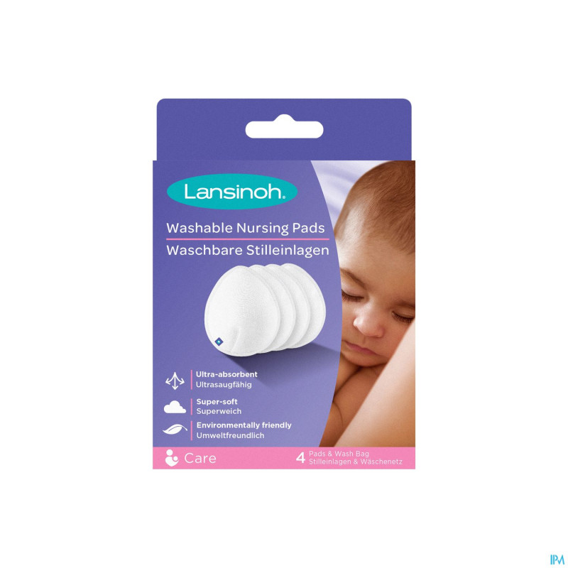 Lansinoh coussinets allaitement lavables    4