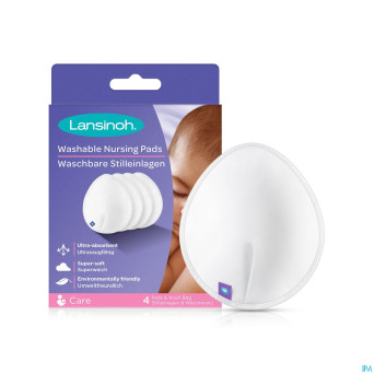 Lansinoh coussinets allaitement lavables    4
