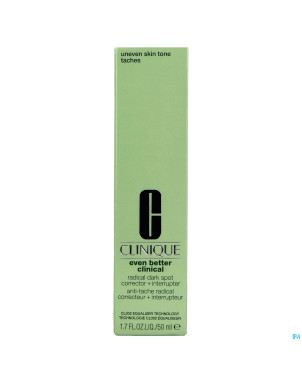 Clinique ebdark spot correcot + interrupter 50ml