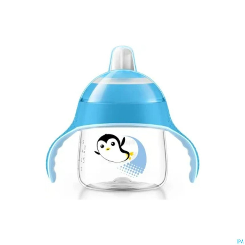 Philips avent gobelet a/fuite 200ml bleu