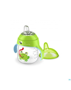 Philips avent gobelet a/fuite 260ml vert