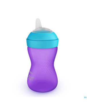 Philips avent gobelet bec dou tuit 300ml lila