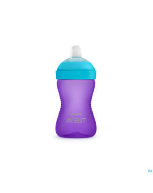Philips avent gobelet bec dou tuit 300ml lila