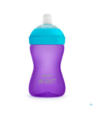 Philips avent gobelet bec dou tuit 300ml lila