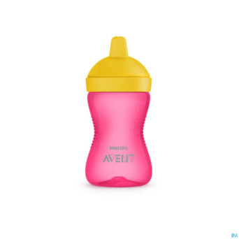 Philips avent gobelet bec dur 300ml rose