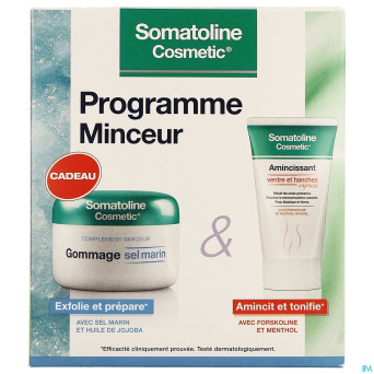 Somatoline cosm.duopack ventre&hanche 150ml+gomm