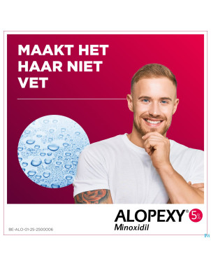 Alopexy 50mg/ml sol application cutanee fl 3x60ml