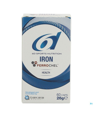 6d sports iron ferrochel caps  60