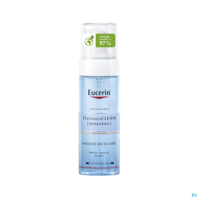 Eucerin dermatoclean hyaluron mousse micel.  150ml