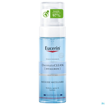 Eucerin dermatoclean hyaluron mousse micel.  150ml