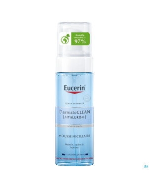 Eucerin dermatoclean hyaluron mousse micel.  150ml