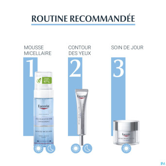 Eucerin dermatoclean hyaluron mousse micel.  150ml