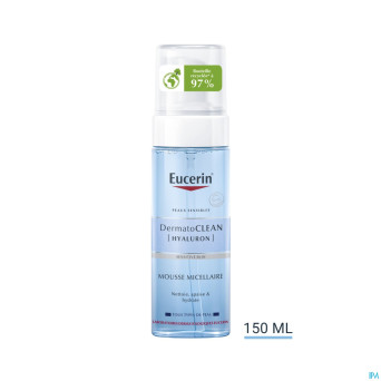 Eucerin dermatoclean hyaluron mousse micel.  150ml