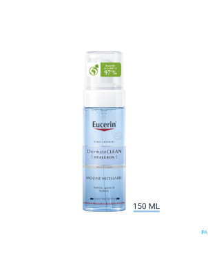 Eucerin dermatoclean hyaluron mousse micel.  150ml