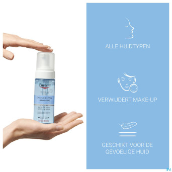 Eucerin dermatoclean hyaluron mousse micel.  150ml