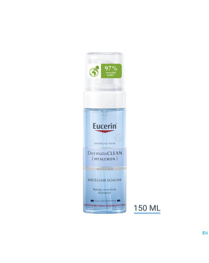 Eucerin dermatoclean hyaluron mousse micel.  150ml