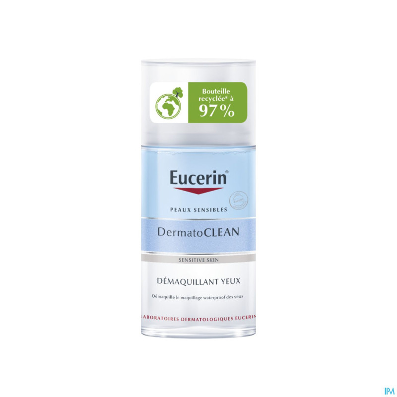Eucerin dermatoclean hyaluron demaq yeux  125ml nf