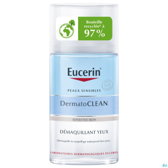 Eucerin dermatoclean hyaluron demaq yeux  125ml nf