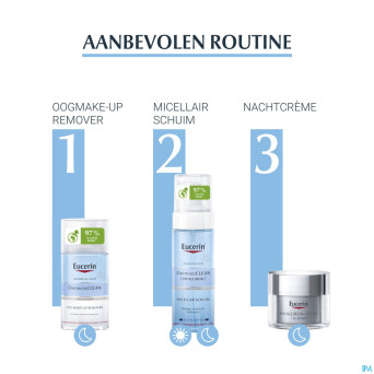 Eucerin dermatoclean hyaluron demaq yeux  125ml nf