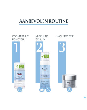 Eucerin dermatoclean hyaluron demaq yeux  125ml nf