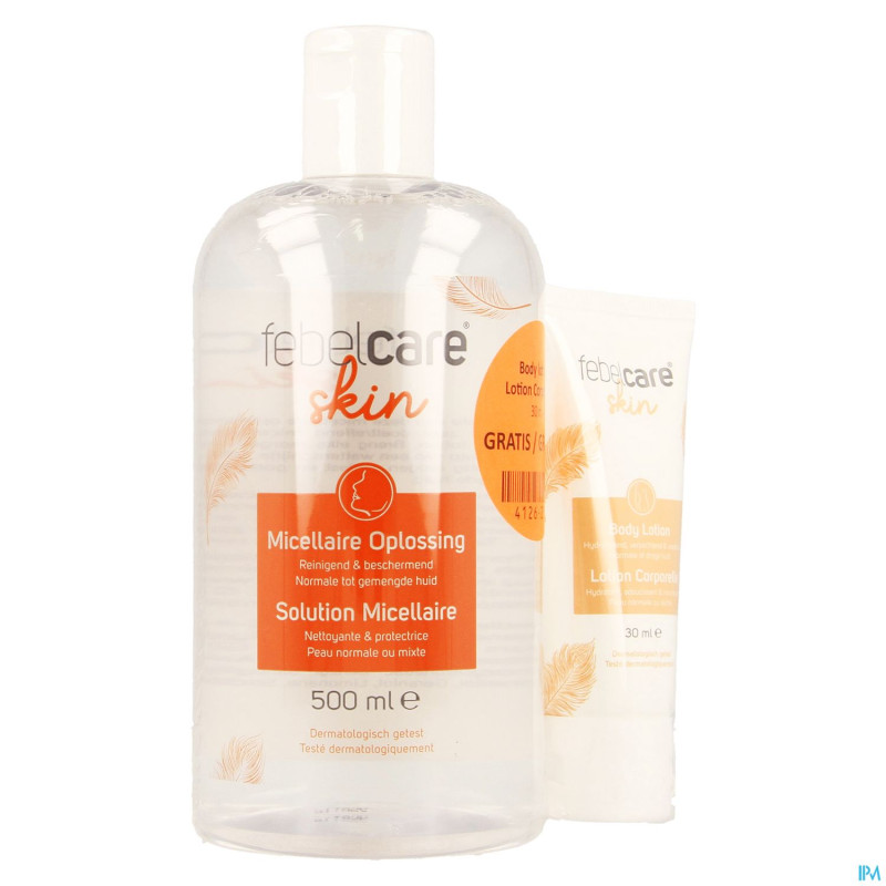 Febelcare skincare sols micel.500ml+lot corp 30ml