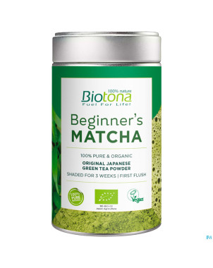 Biotona bio beginners matcha 80g