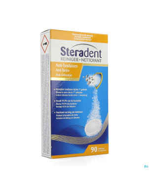 Steradent a/tartre    comp 90