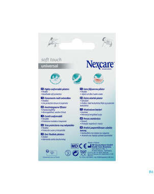 Nexcare 3m soft touch universal assort. strips 20