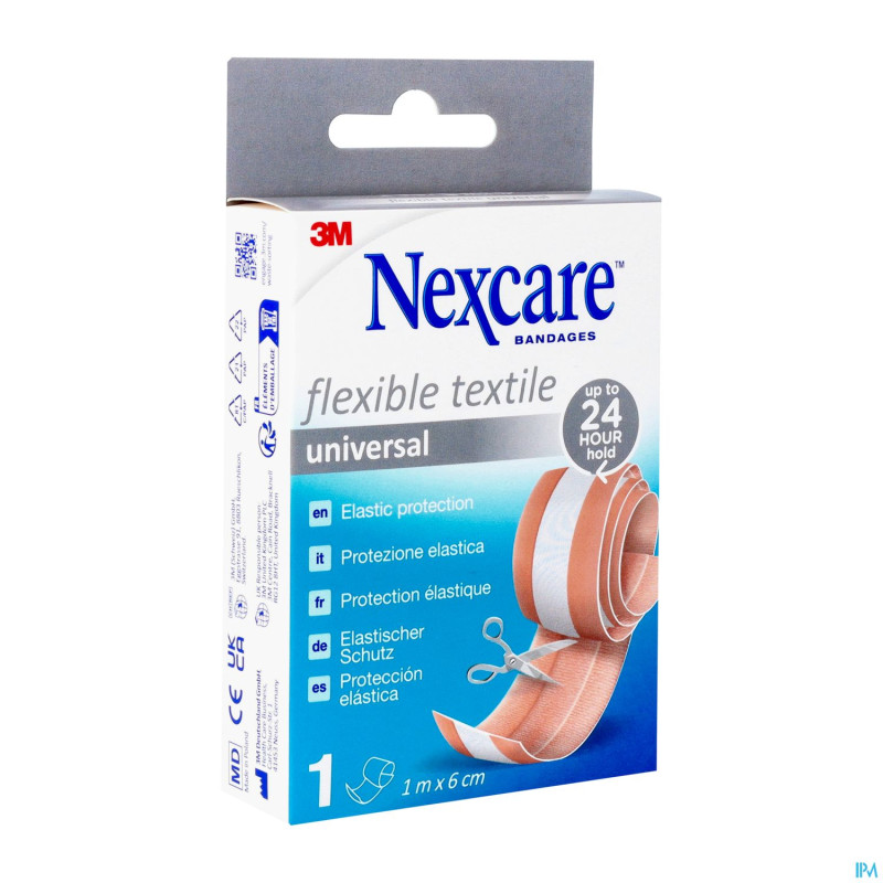 Nexcare 3m flexible textile universal   rol 1mx6cm