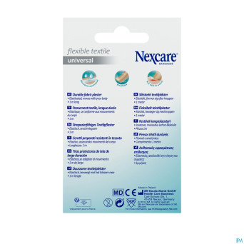 Nexcare 3m flexible textile universal   rol 1mx6cm