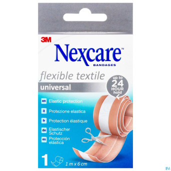 Nexcare 3m flexible textile universal   rol 1mx6cm