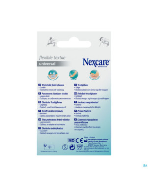 Nexcare 3m flexible textile universal    strips 20