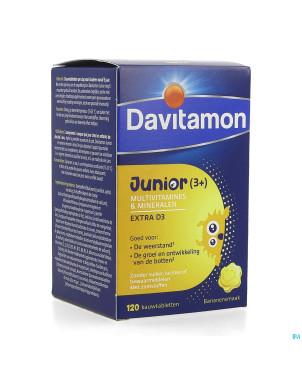 Davitamon junior banane    comp 120