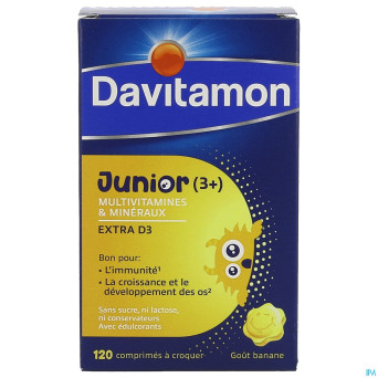 Davitamon junior banane    comp 120