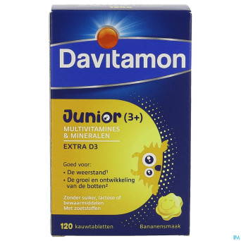 Davitamon junior banane    comp 120