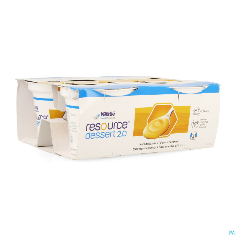 Resource dessert 2.0 caramel 4x125g