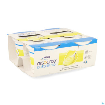 Resource dessert 2.0 vanille 4x125g