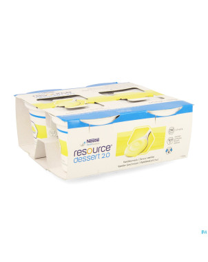 Resource dessert 2.0 vanille 4x125g