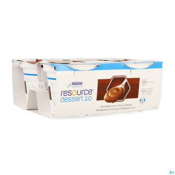 Resource dessert 2.0 chocolat    4x125g